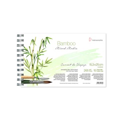 BAMBOO CARNET DE VOYAGE HAHNEMÜHLE media të përziera