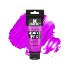 Bojë akrilike fluoreshente ACRYL PRO ART Composite 75 ml | nuanca të ndryshme