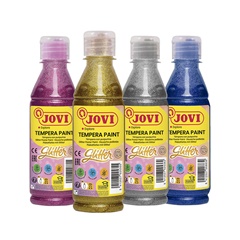 Bojë e lëngshme shkëlqyese me tempera JOVI 250 ml | nuanca të ndryshme