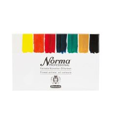 Set me bojëra vaji profesionale në tuba Schmincke Norma Professional 8 x 20 ml