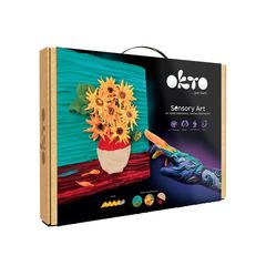 Set OKTO Creative 3D Sunflowers 30 x 40 cm